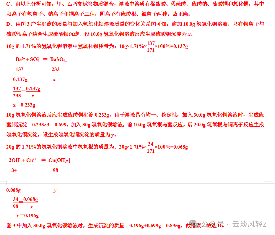 中考化学答题技巧3-----坐标曲线题 第29张