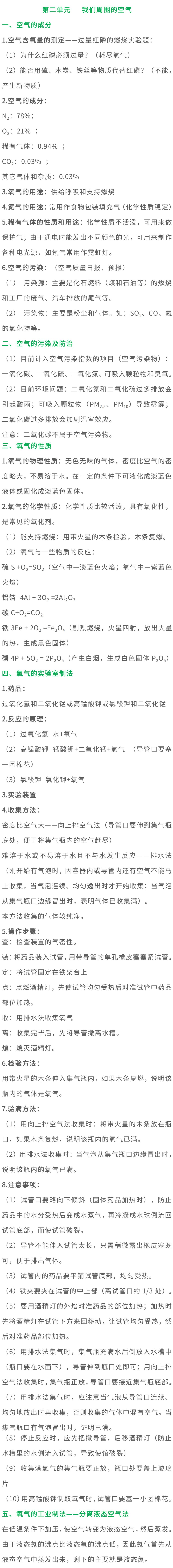 中考化学 | 常考知识点总结! 第5张