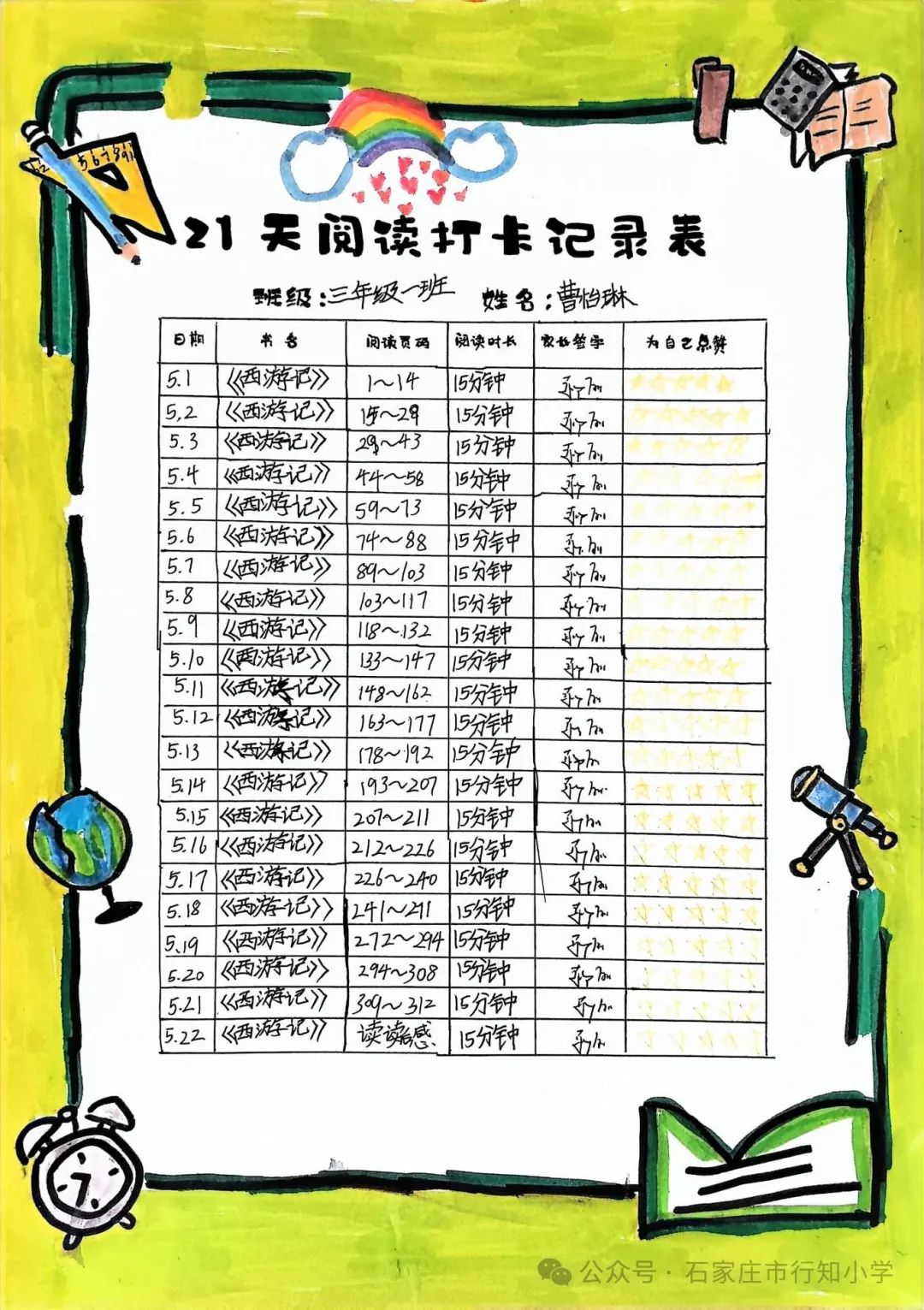 陶子巧借云平台  西游刮起阅读风——行知小学《西游记》整本书阅读活动展示 第41张