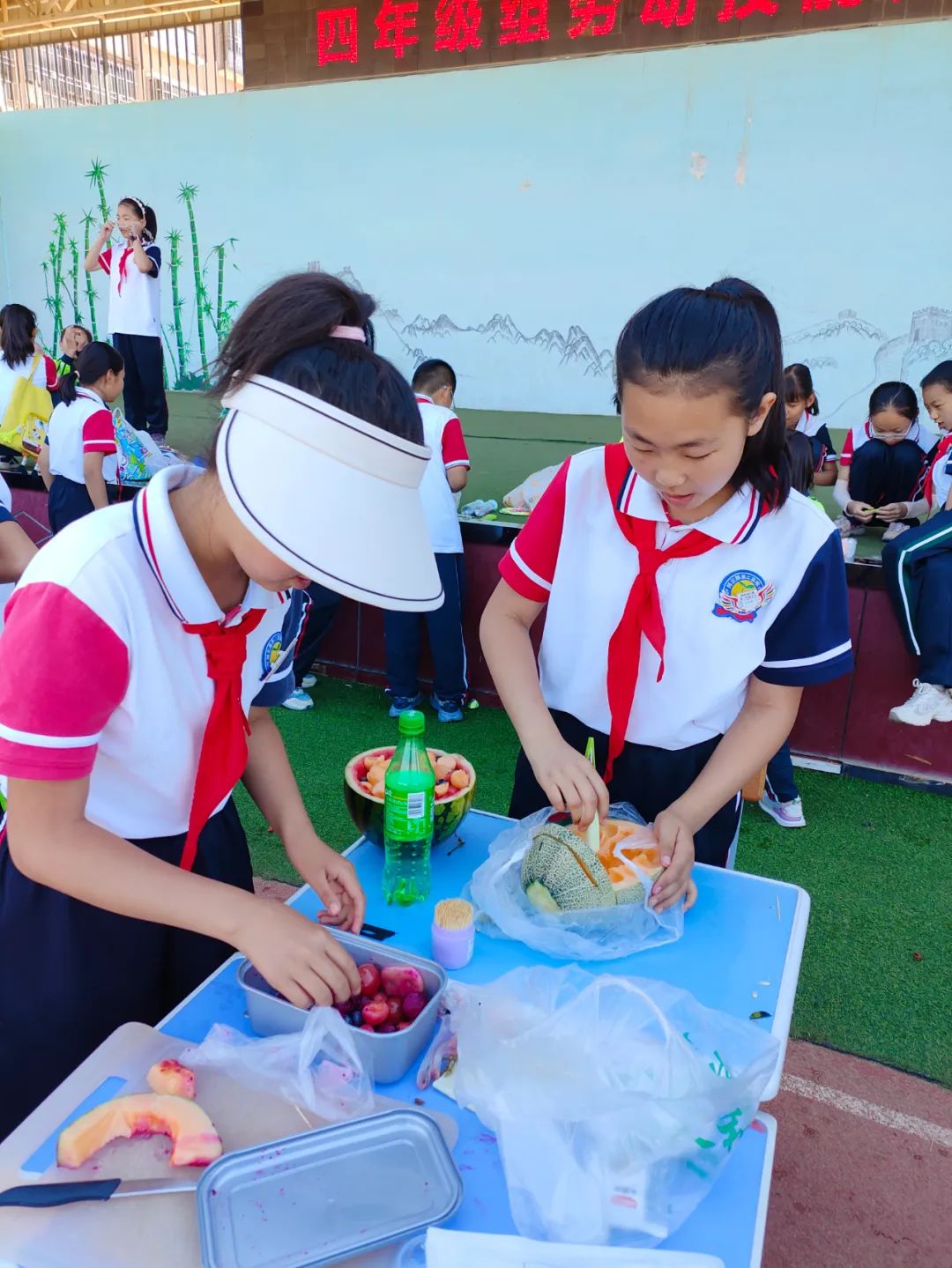 劳动最光荣——阿拉善左旗第二实验小学四年级劳动技能大赛 第22张