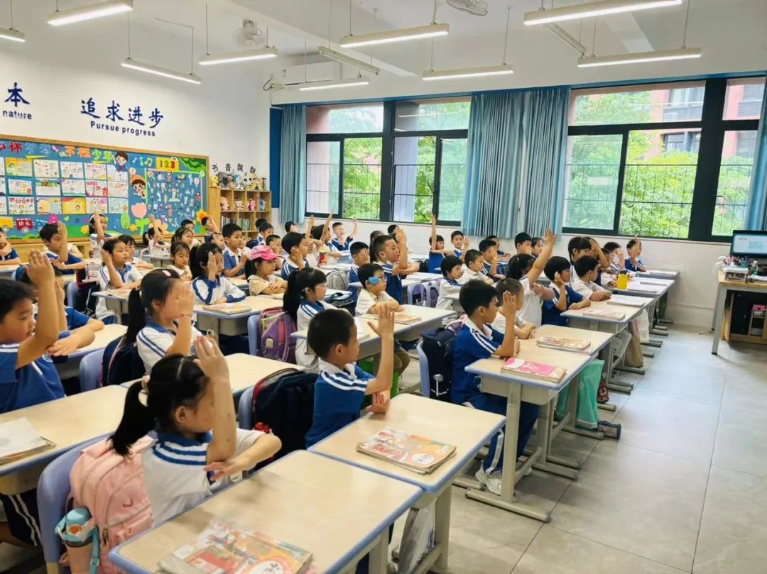 走进小学,幼见成长——宝澜雅苑幼儿园参观小学活动 第31张