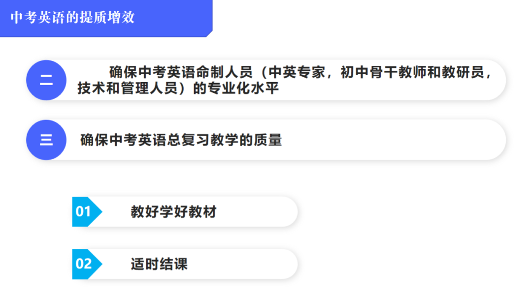中考英语的提质增效——2024年中考英语命题改革暨中考英语总复习教学研讨会上的报告 第3张