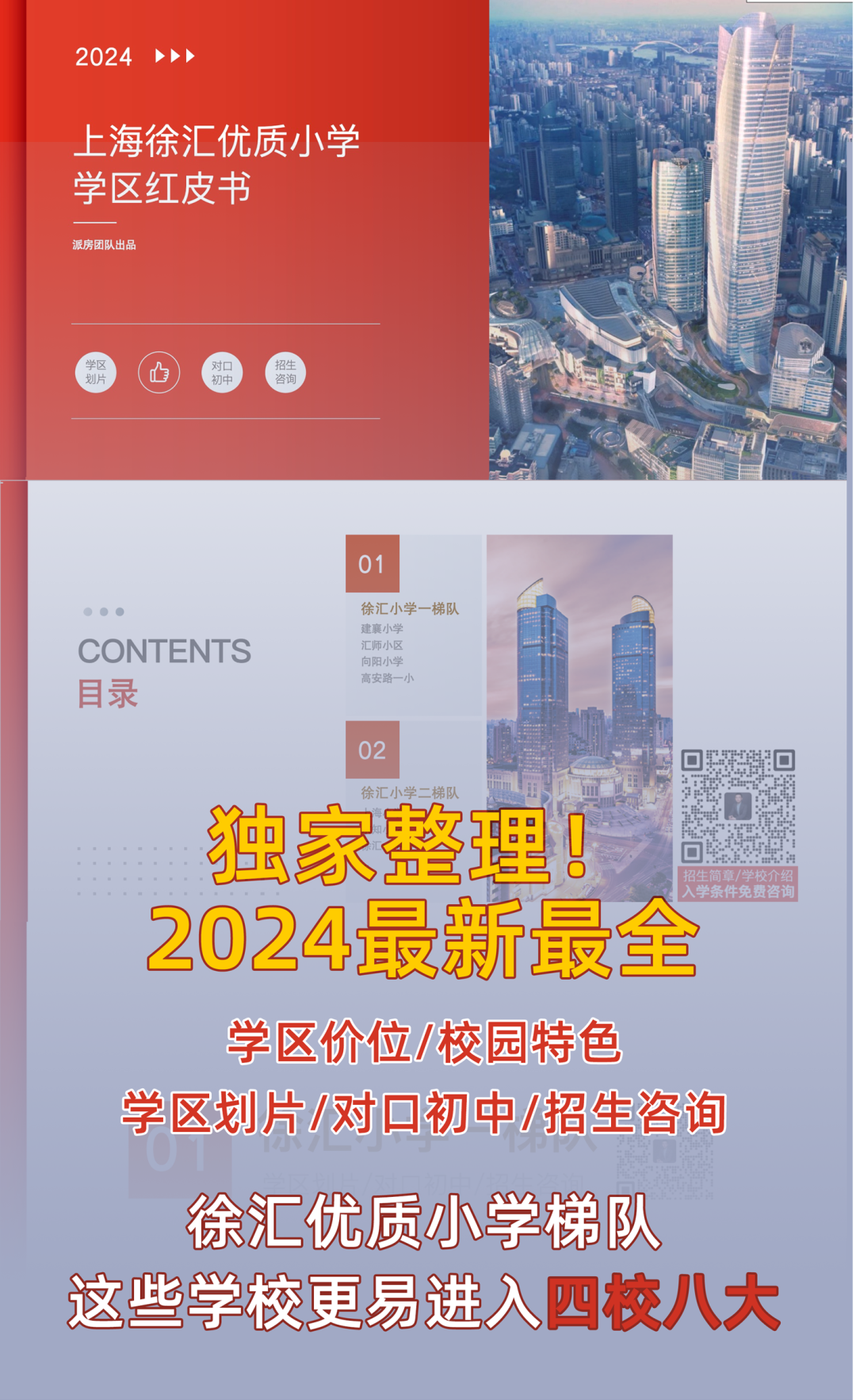 2024最新徐汇小学学区红皮书 第3张