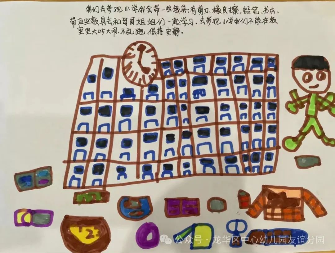 走进小学  共赴成长——海口市龙华区中心幼儿园友谊园幼小衔接系列活动(二) 第18张