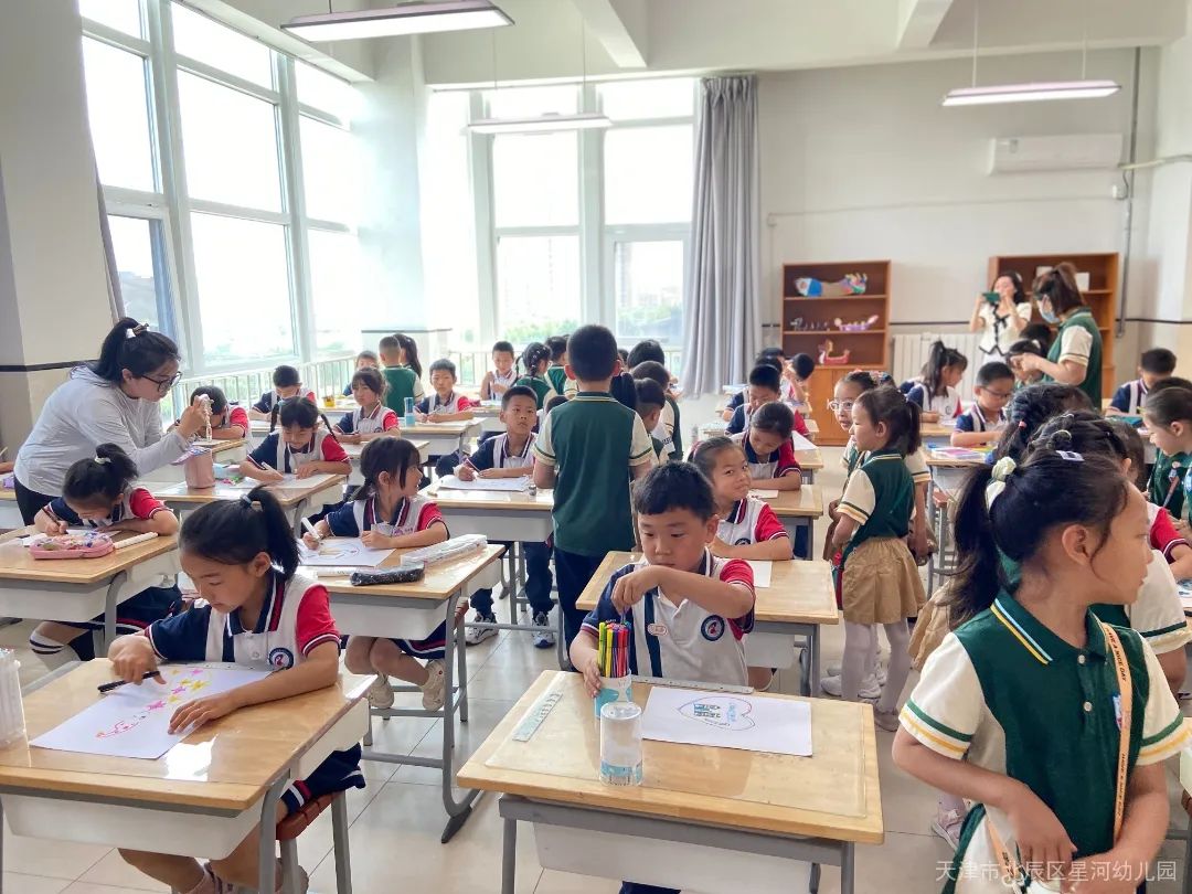 你好,小学!---星河幼儿园大班参观小学初体验! 第26张