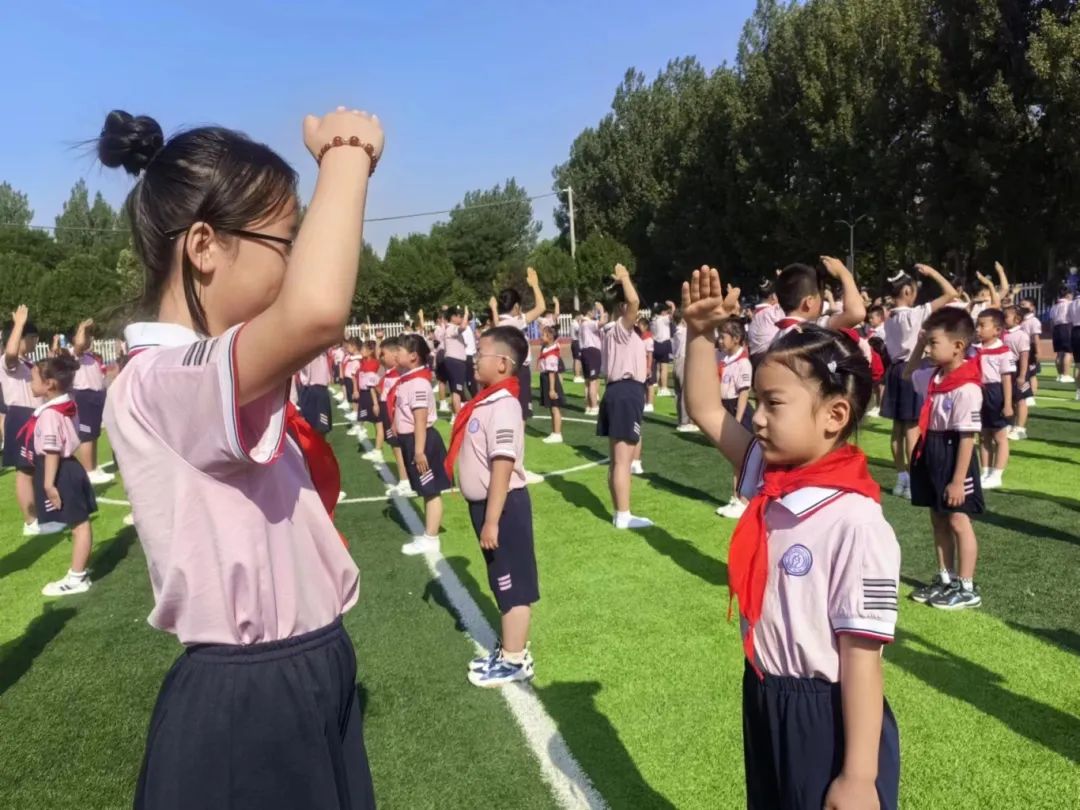 红领巾爱祖国——白塔小学一年级新队员分批入队仪式 第36张