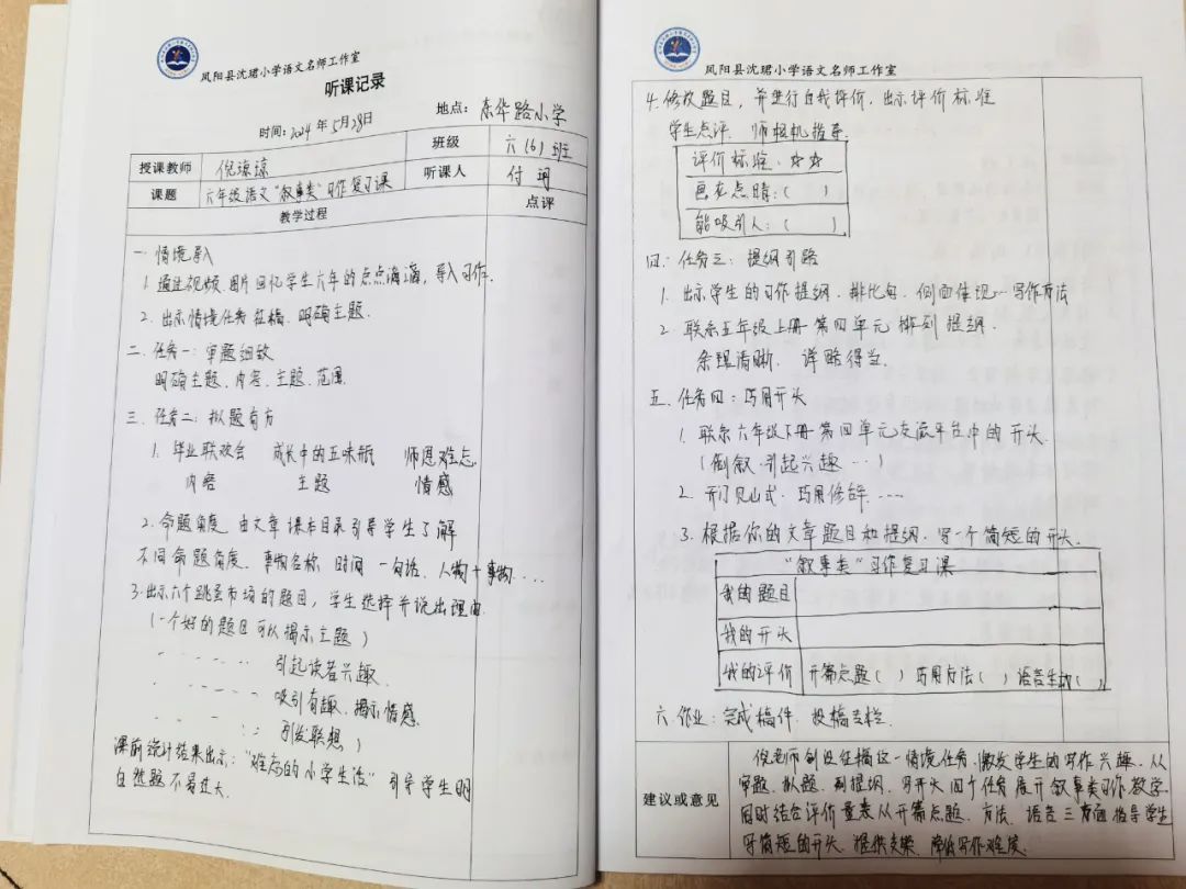 凤阳县沈珺小学语文名师工作室参加凤阳县“聚焦关键问题 共研复习策略”六年级语文复习研讨活动 第62张