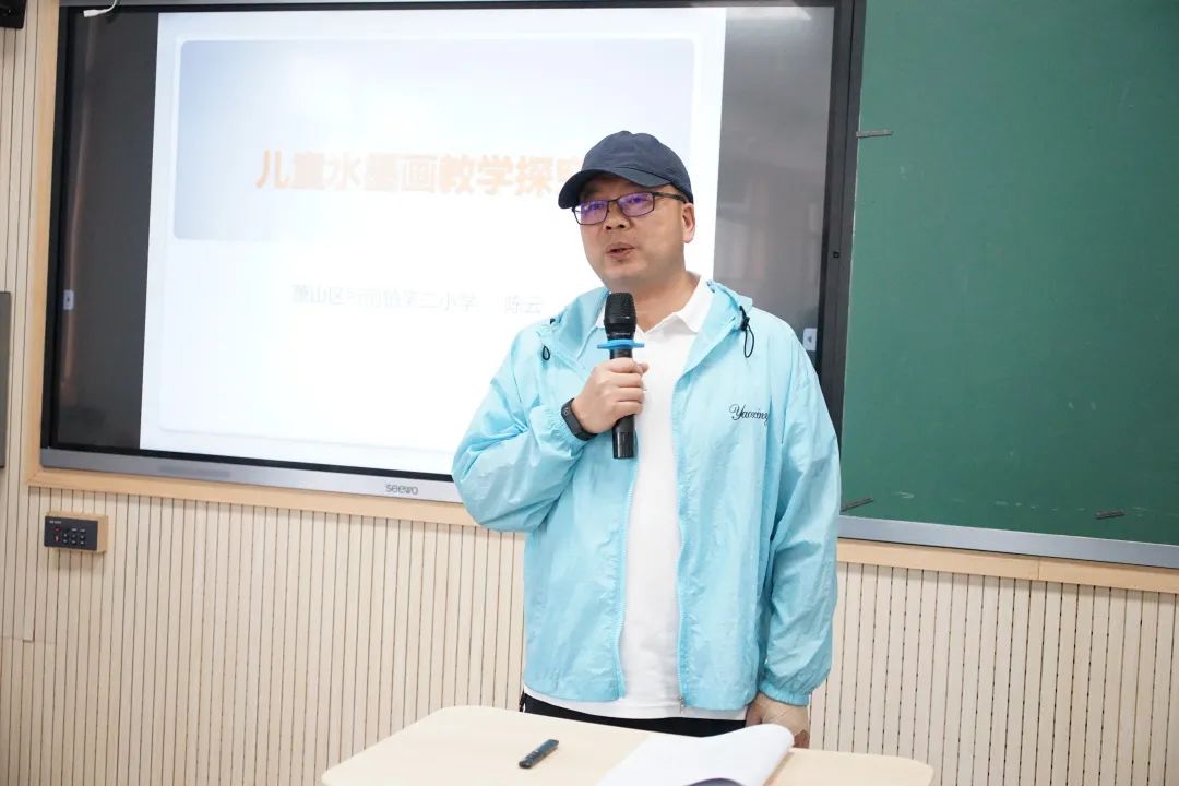 所前二小丨以线造型,以情入画——萧山区小学美术“向上生长”写生教学专题研训活动 第11张