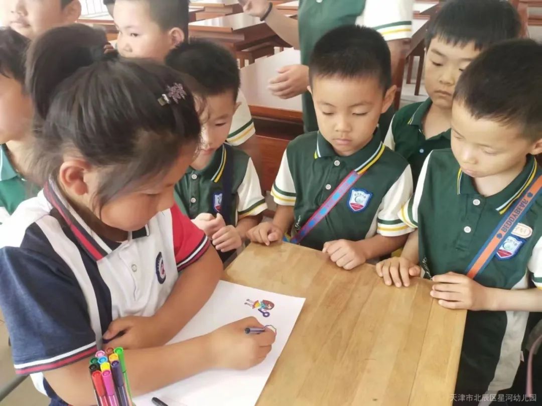 你好,小学!---星河幼儿园大班参观小学初体验! 第28张