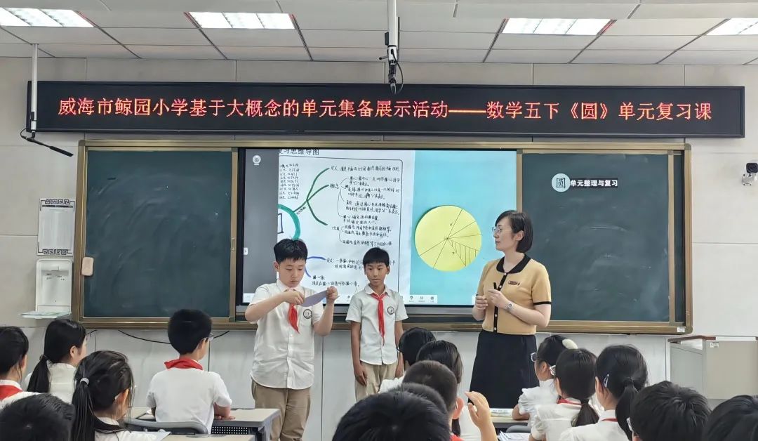 【人文鲸园·全环境育人】环翠区小学全学科单元集备观摩暨展评活动在威海市鲸园小学举行 第16张