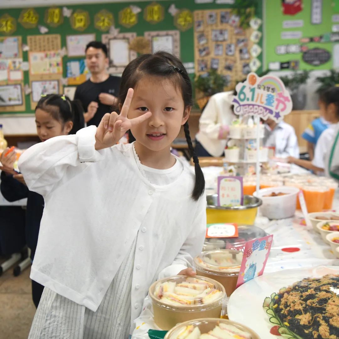 泰”美味啦!|育才小学“庆六一”食博会活动 第20张