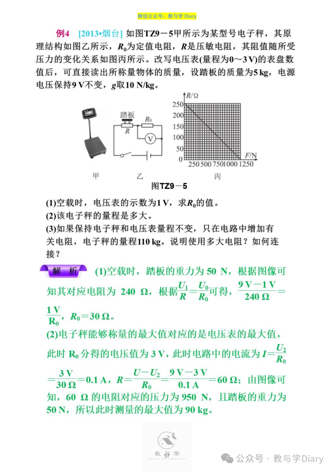 【中考物理】热点题型,知识点+解题技巧+例题讲解(电子版已提供) 第59张