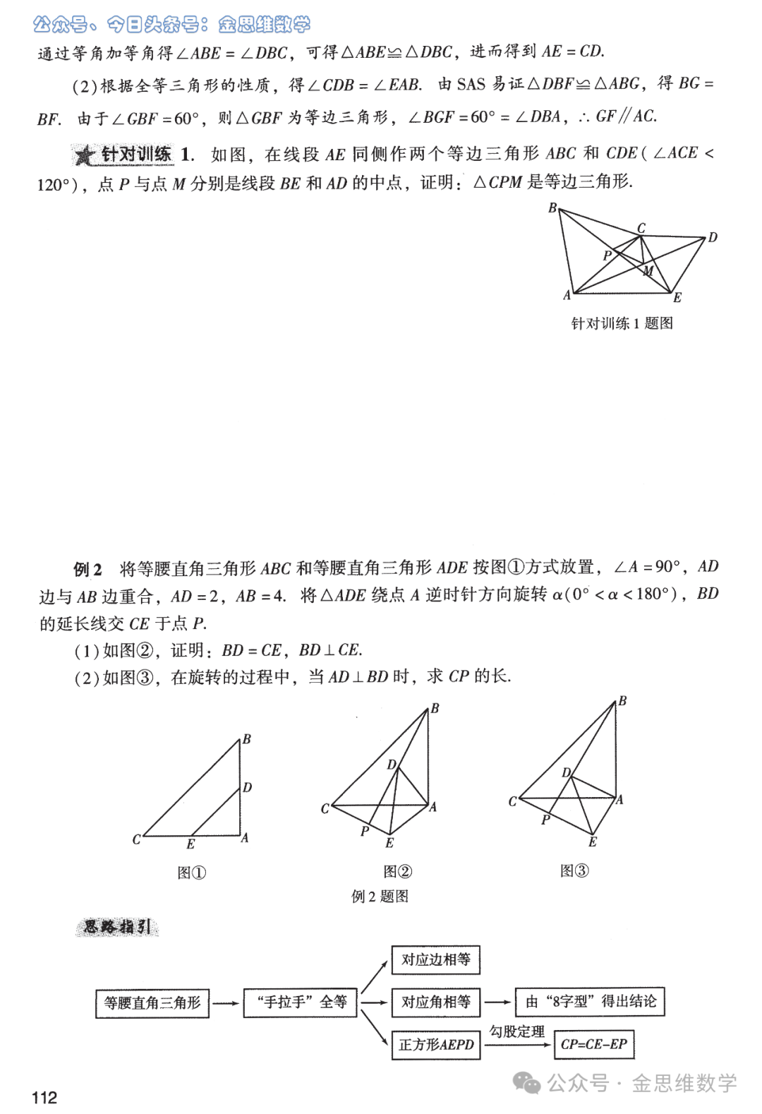 中考复习锦鲤——几何实用模型5讲 第24张