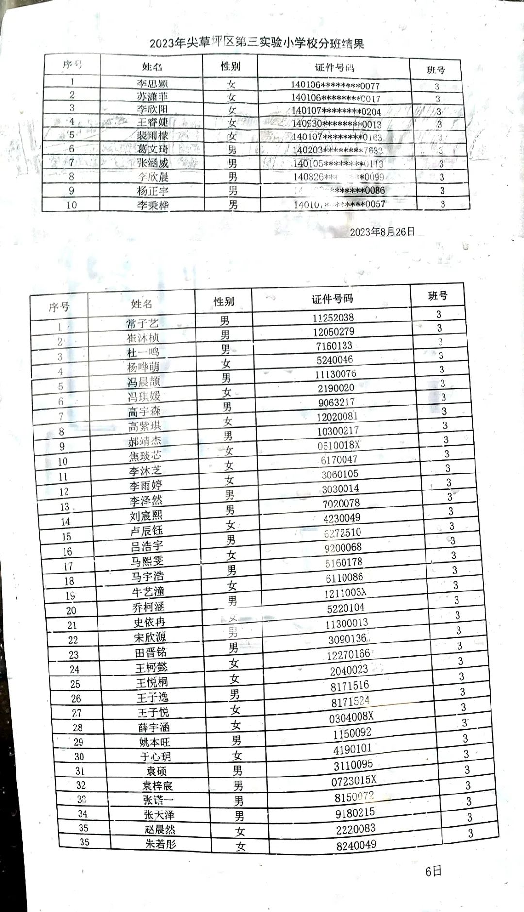 家长速查!太原多所小学2023年均衡编班结果公布! 第13张