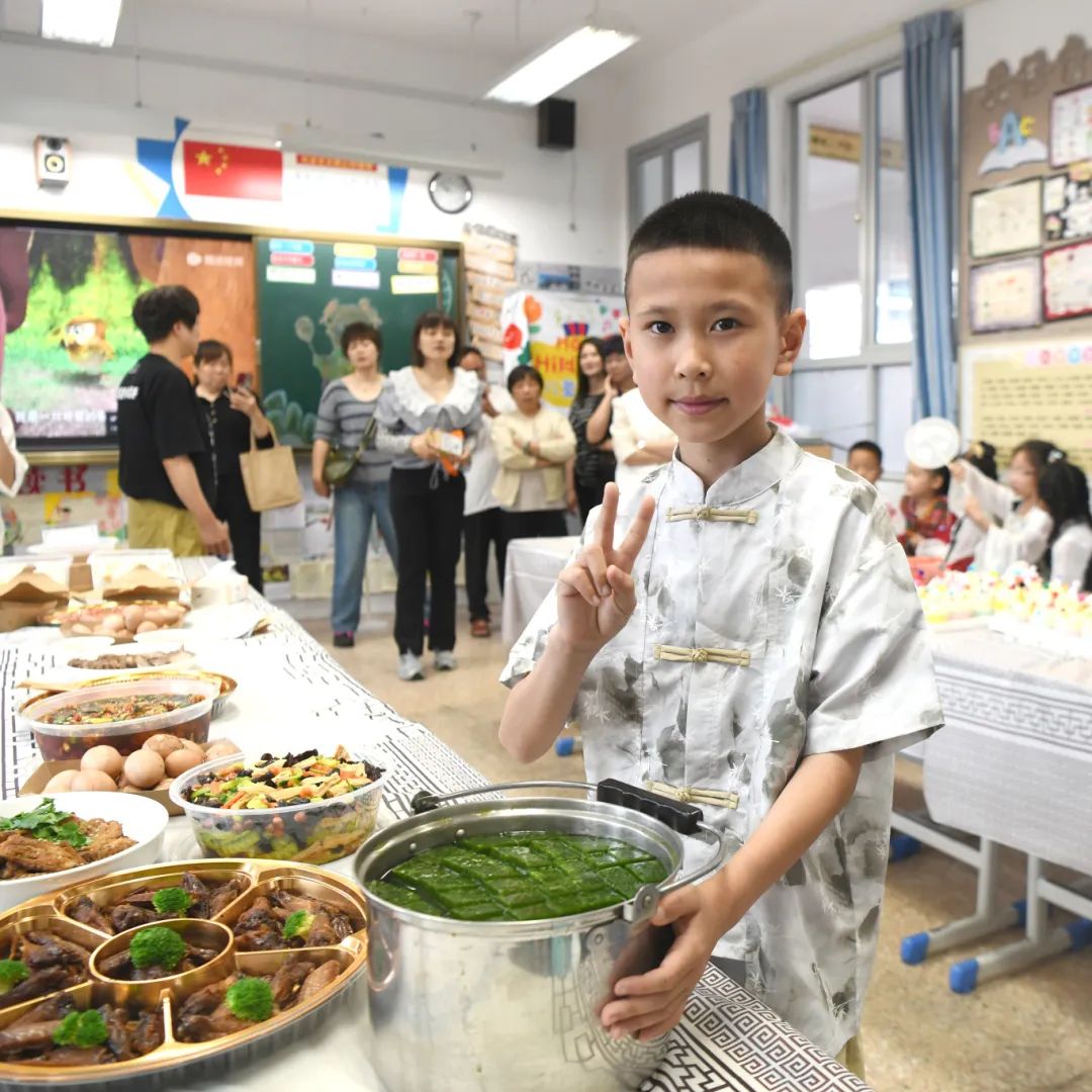 泰”美味啦!|育才小学“庆六一”食博会活动 第18张