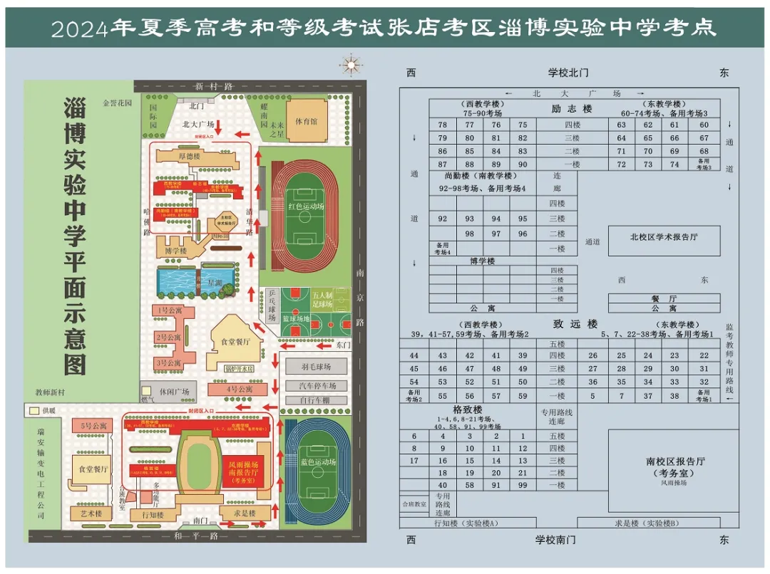 淄博:张店区高考、中考考场考点信息汇总→ 第3张