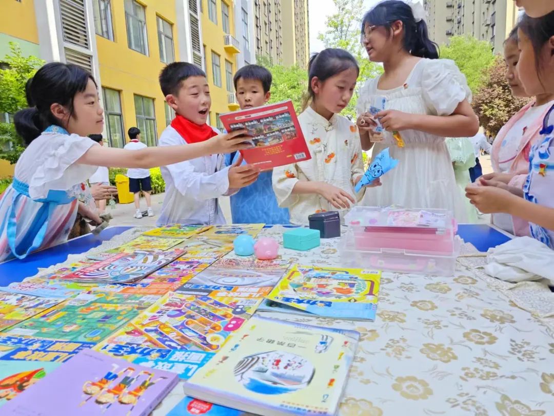 集合!育林喊你来逛国风市集啦——育林小学六一系列活动之爱心义卖 第12张