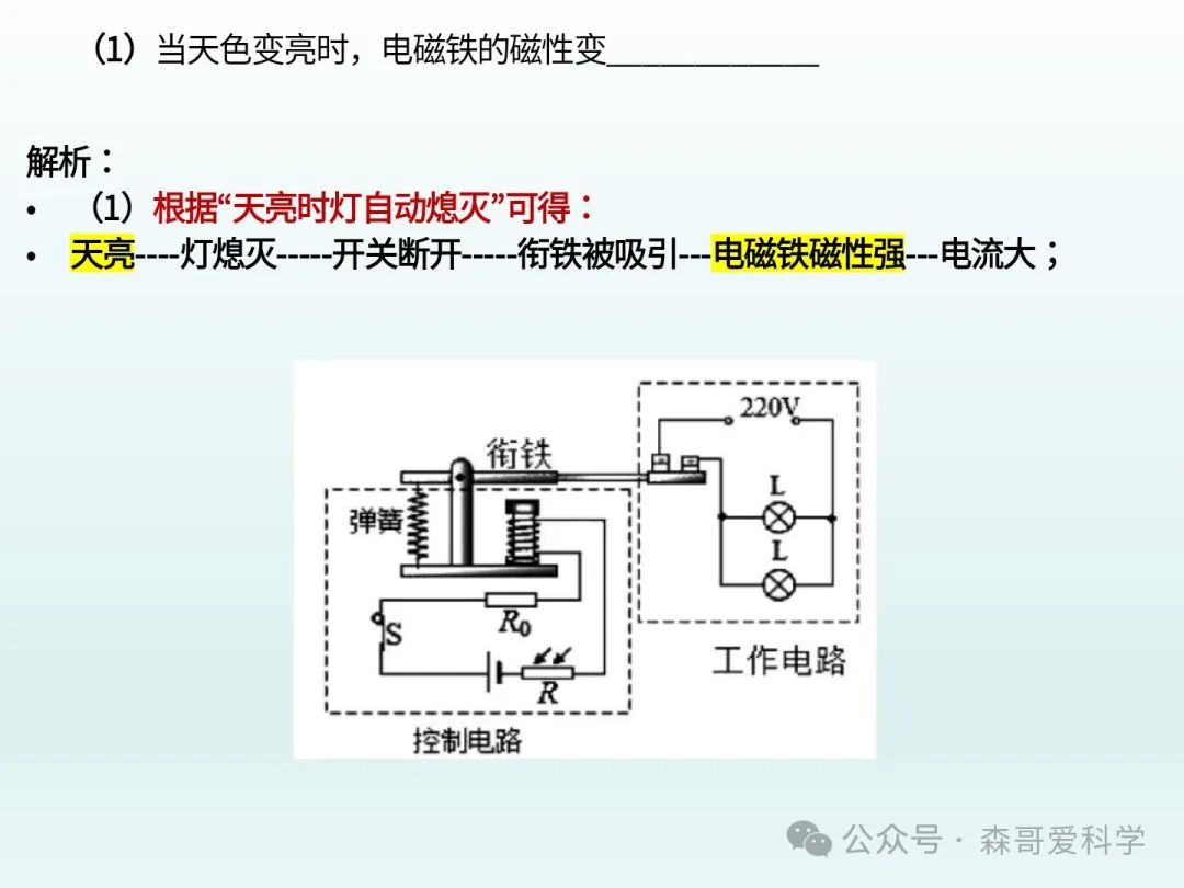 中考专题:电磁继电器+“报警”电路的调节(必考) 第6张