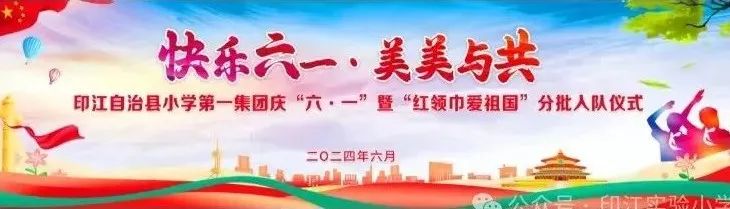 红领巾爱祖国——印江自治县小学第一集团举行2023级首批新队员入队仪式 第5张