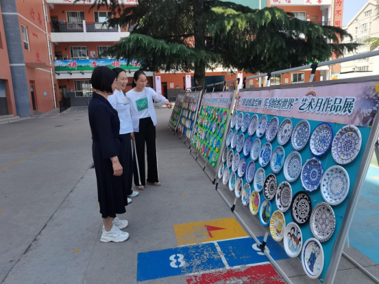 【林州市庙前街小学】创意纸盘绘画 乐享缤纷世界——林州市庙前街小学艺术节简讯 第20张