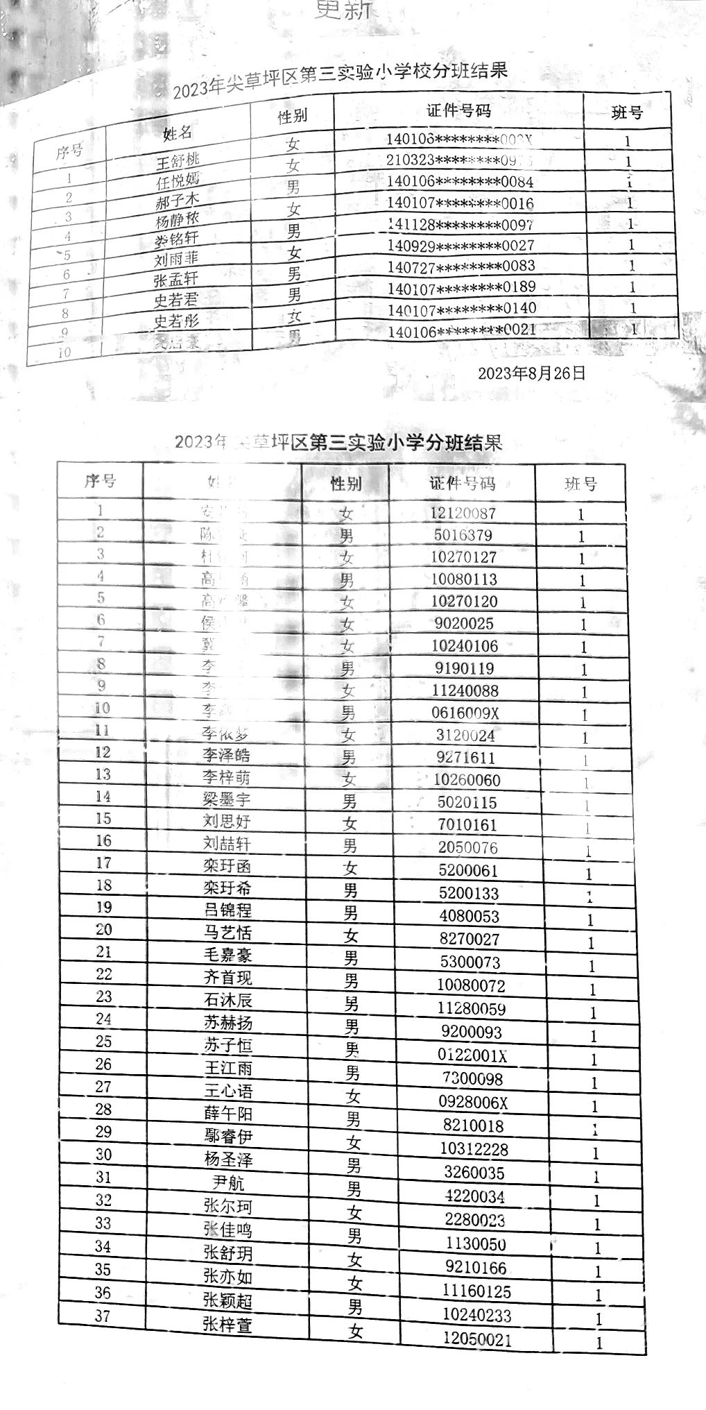 家长速查!太原多所小学2023年均衡编班结果公布! 第10张