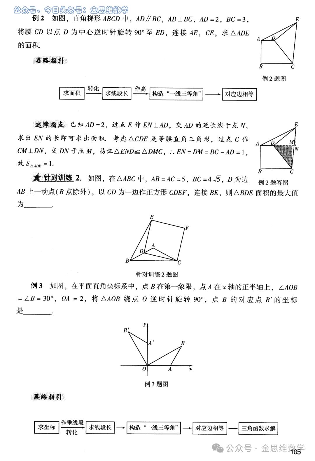 中考复习锦鲤——几何实用模型5讲 第20张