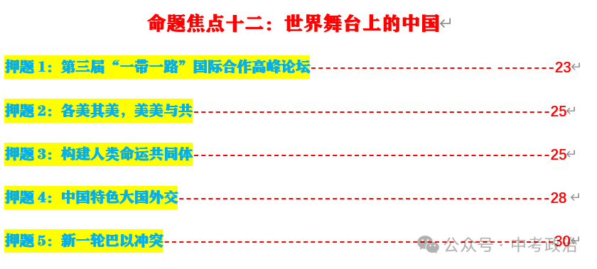 2024年中考道法终极押题(绝密)第1-3期 第50张