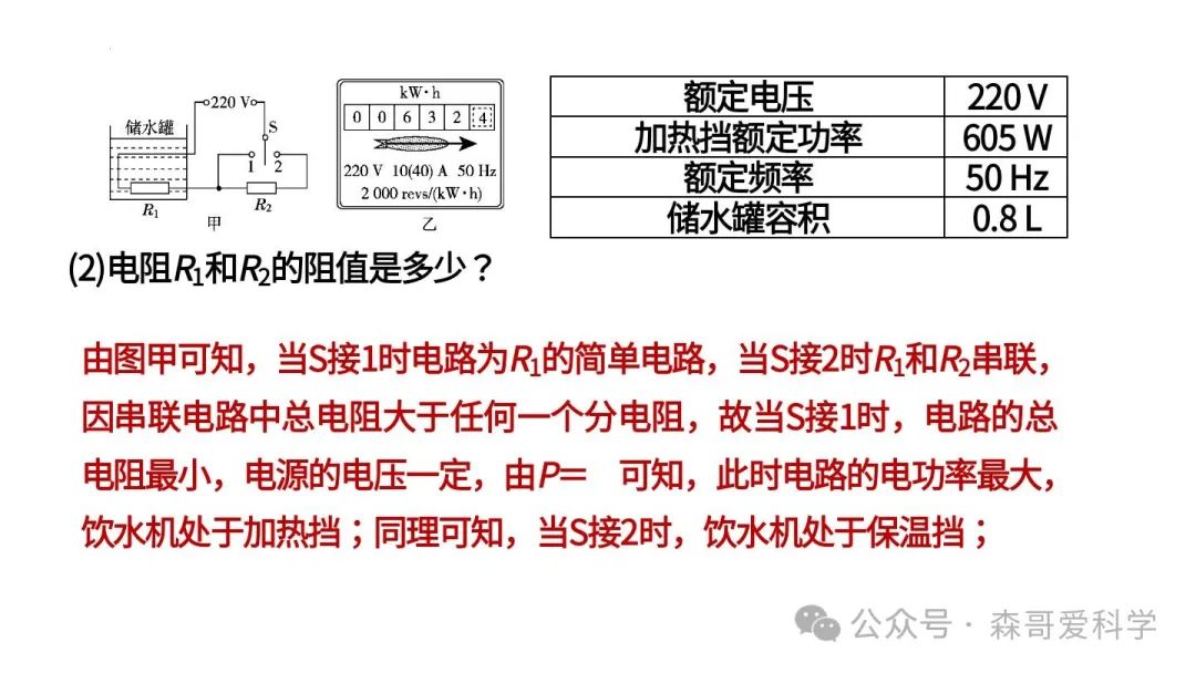 中考专题:以电热器为载体的综合计算(必考) 第7张