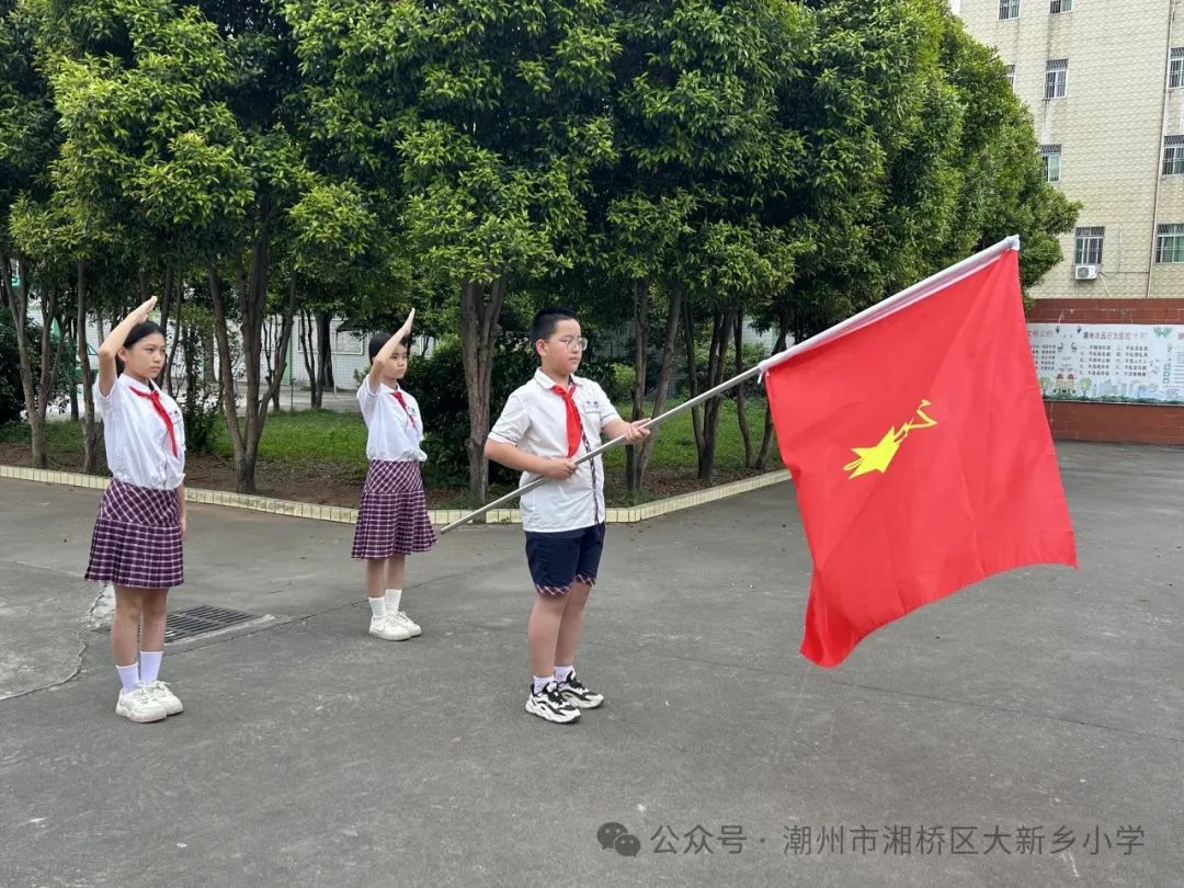 笃行共成长,齐心向未来 —大新乡小学、竹围小学“红领巾爱祖国”庆六一系列活动 第8张