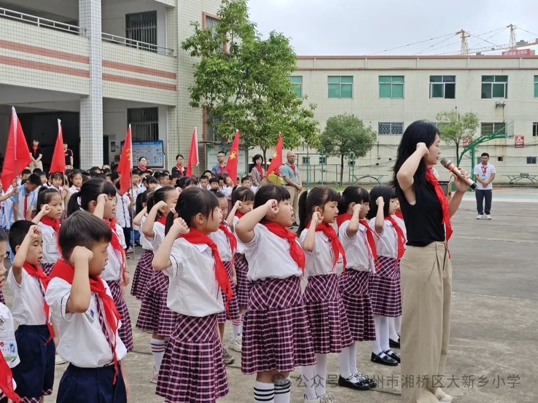 笃行共成长,齐心向未来 —大新乡小学、竹围小学“红领巾爱祖国”庆六一系列活动 第19张