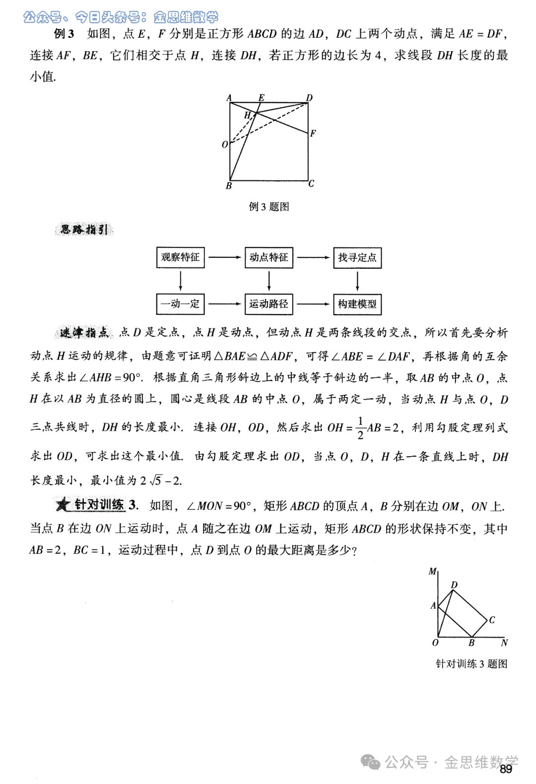 中考复习锦鲤——几何实用模型5讲 第8张