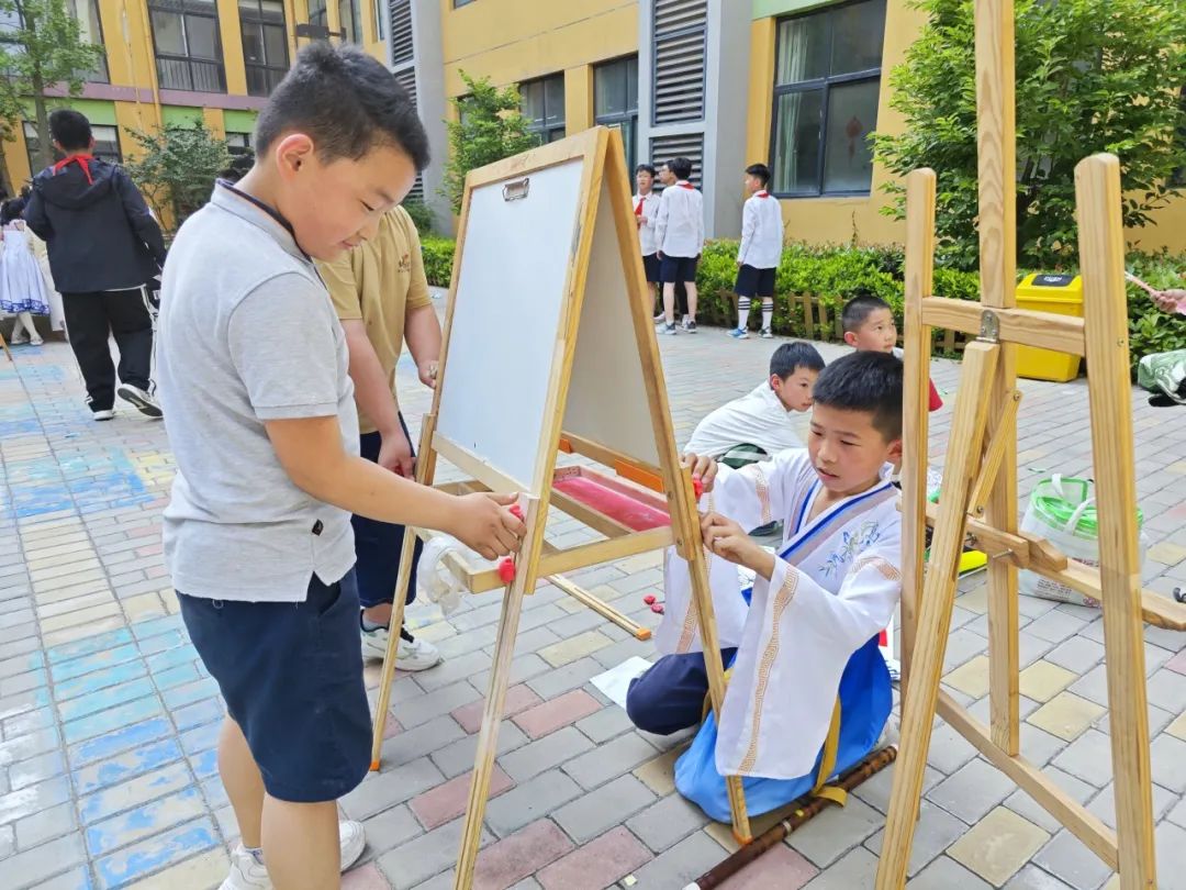 集合!育林喊你来逛国风市集啦——育林小学六一系列活动之爱心义卖 第11张