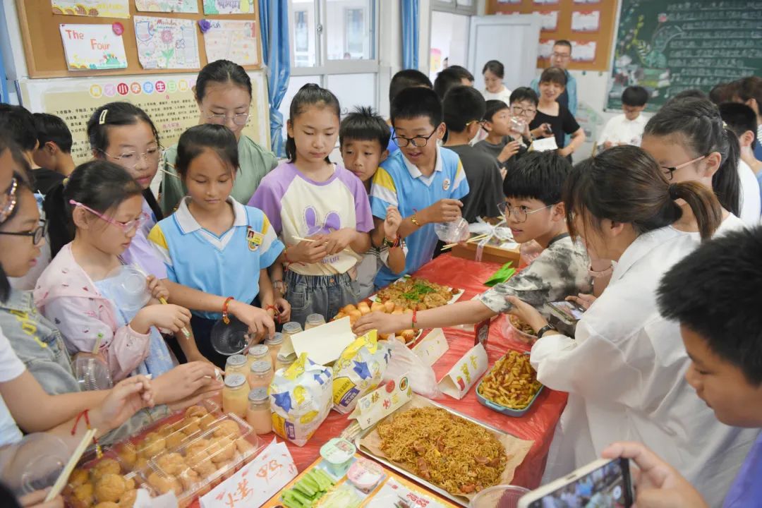 泰”美味啦!|育才小学“庆六一”食博会活动 第16张