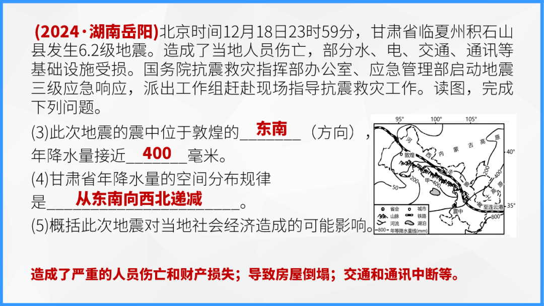 中考地理时事热点类型的命题分析 第44张