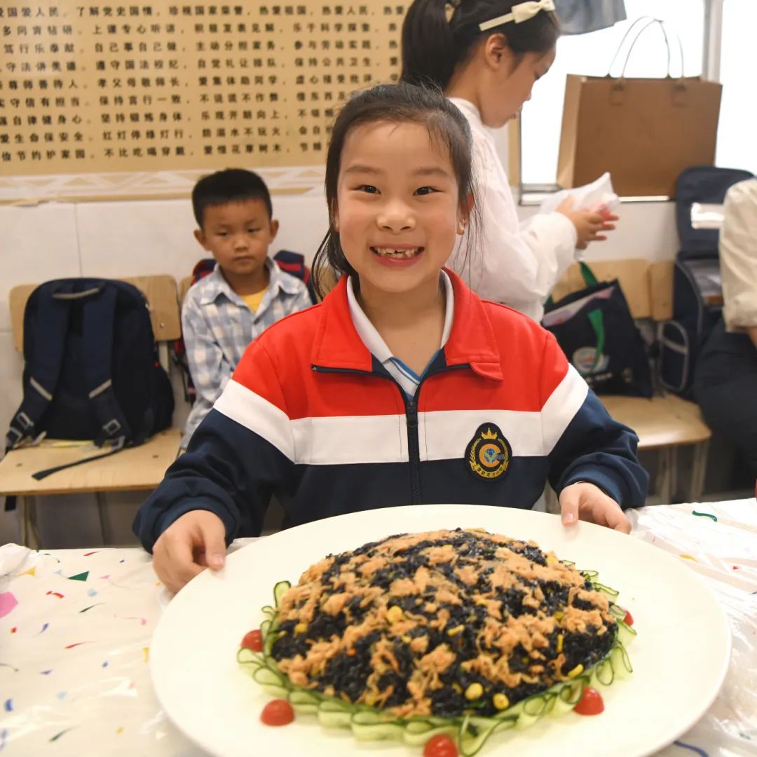 泰”美味啦!|育才小学“庆六一”食博会活动 第7张