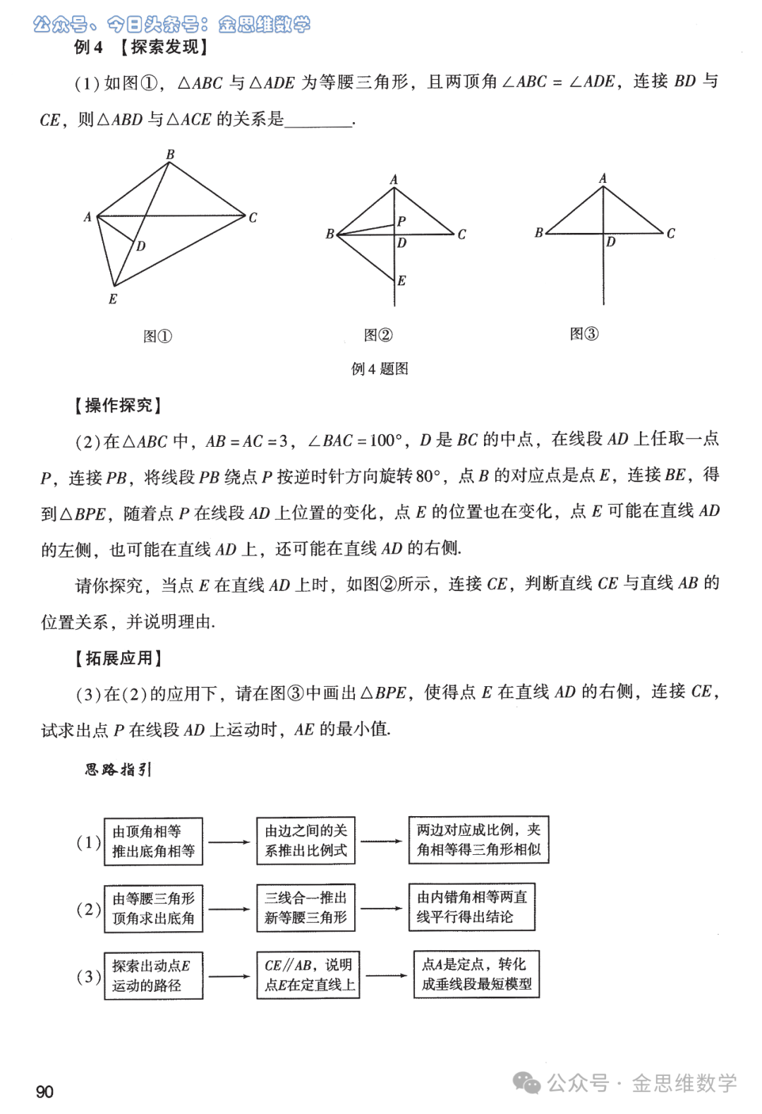 中考复习锦鲤——几何实用模型5讲 第9张