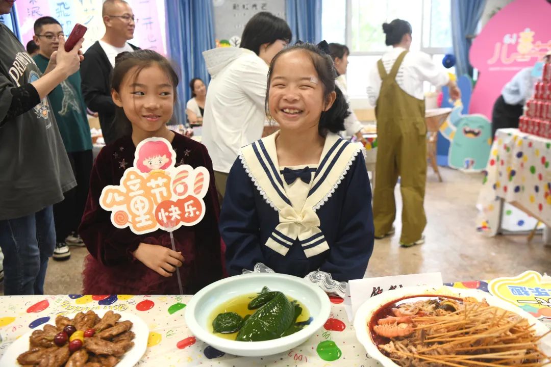 泰”美味啦!|育才小学“庆六一”食博会活动 第33张