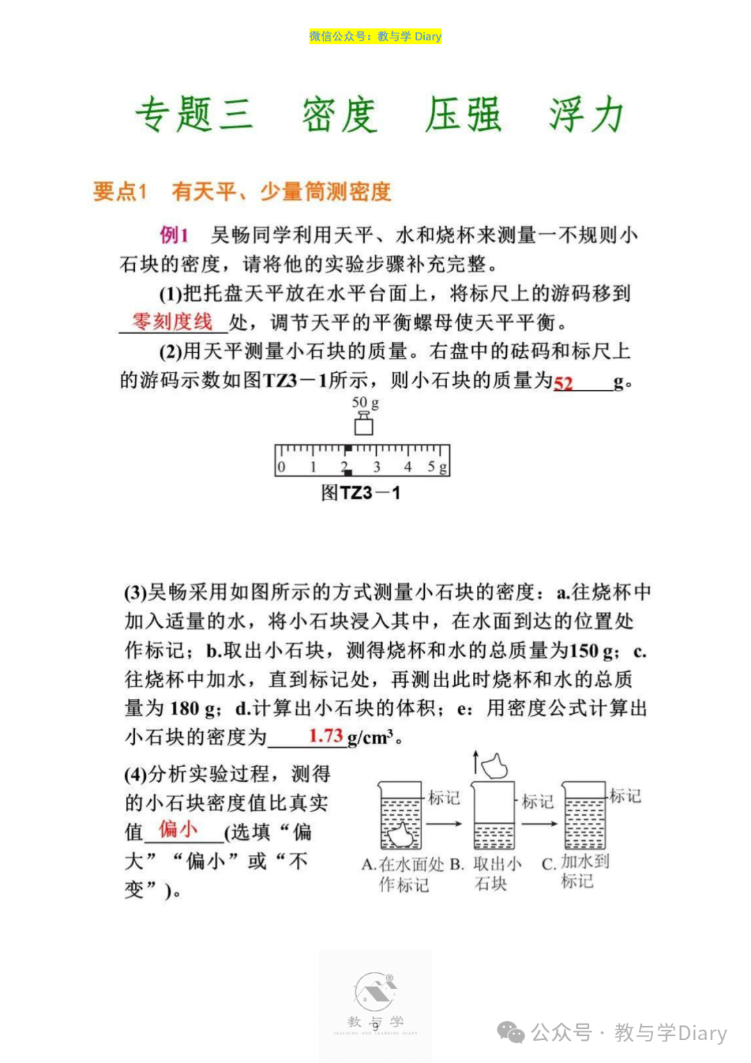 【中考物理】热点题型,知识点+解题技巧+例题讲解(电子版已提供) 第11张