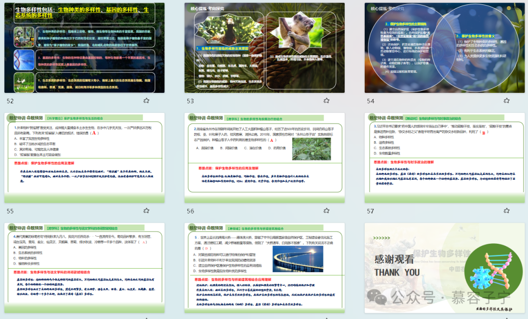 【中考生物】2024年中考生物二轮复习PPT专题二 生物的多样性 第7张