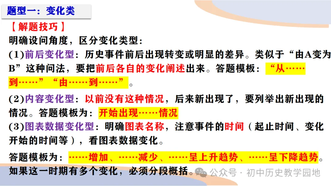 中考备考:答题系列3 如何做材料分析题 第12张