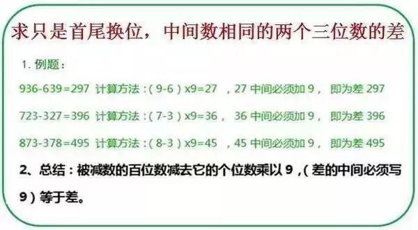 小学数学14个计算技巧:让孩子的计算能力爆表!考试做题速度快! 第6张