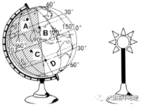 中考专训:经纬度与地球运动(精选50题) 第10张