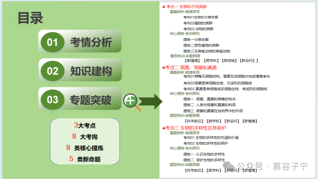 【中考生物】2024年中考生物二轮复习PPT专题二 生物的多样性 第9张