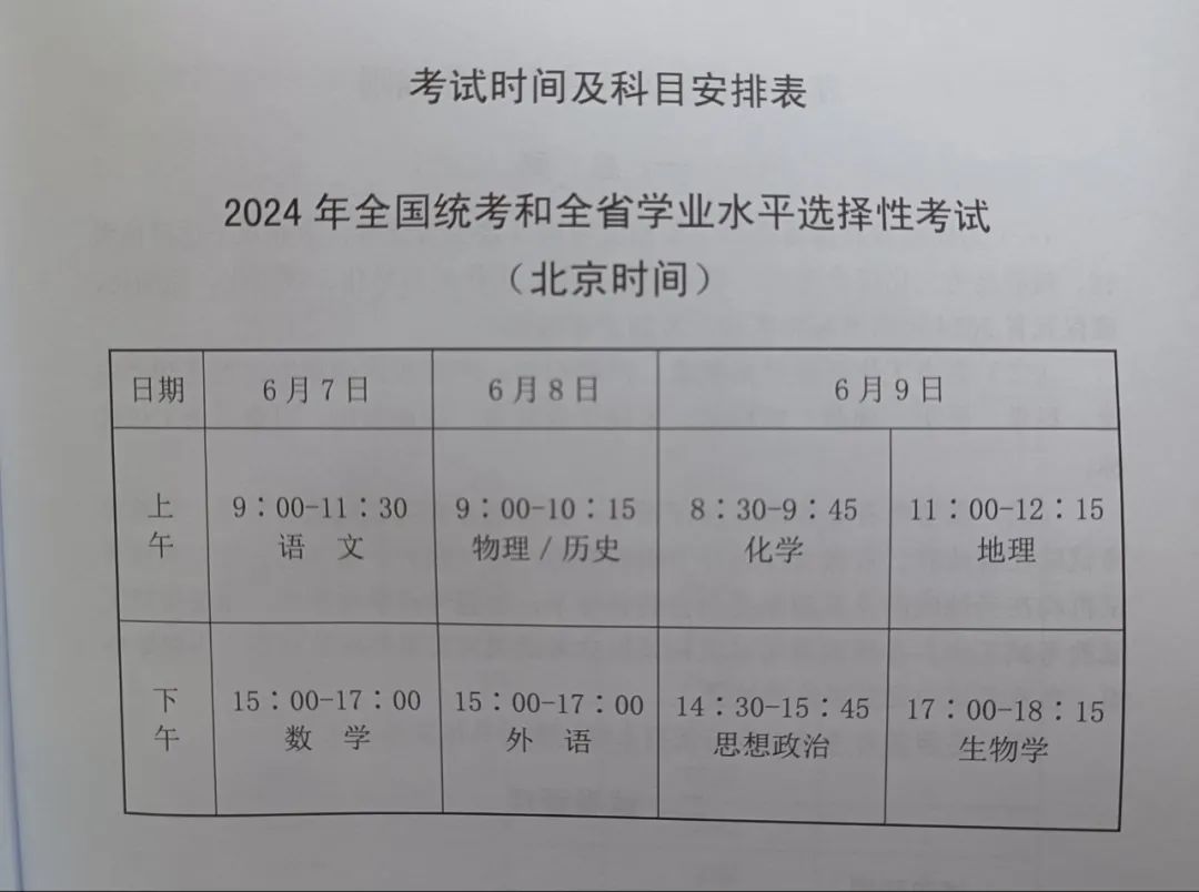 今年全市5万余人参加高考!考点、考试安排发布! 第1张