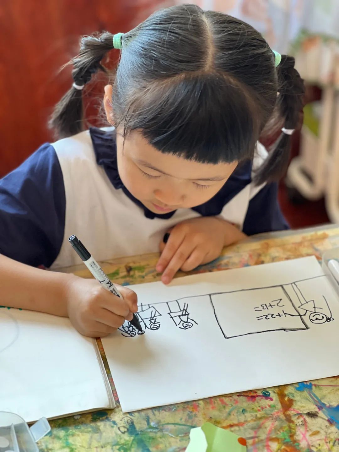 【幼小衔接】初探小学,赴一场成长之约——郑州市中原区锦艺实验幼儿园大班参观锦艺小学 第32张