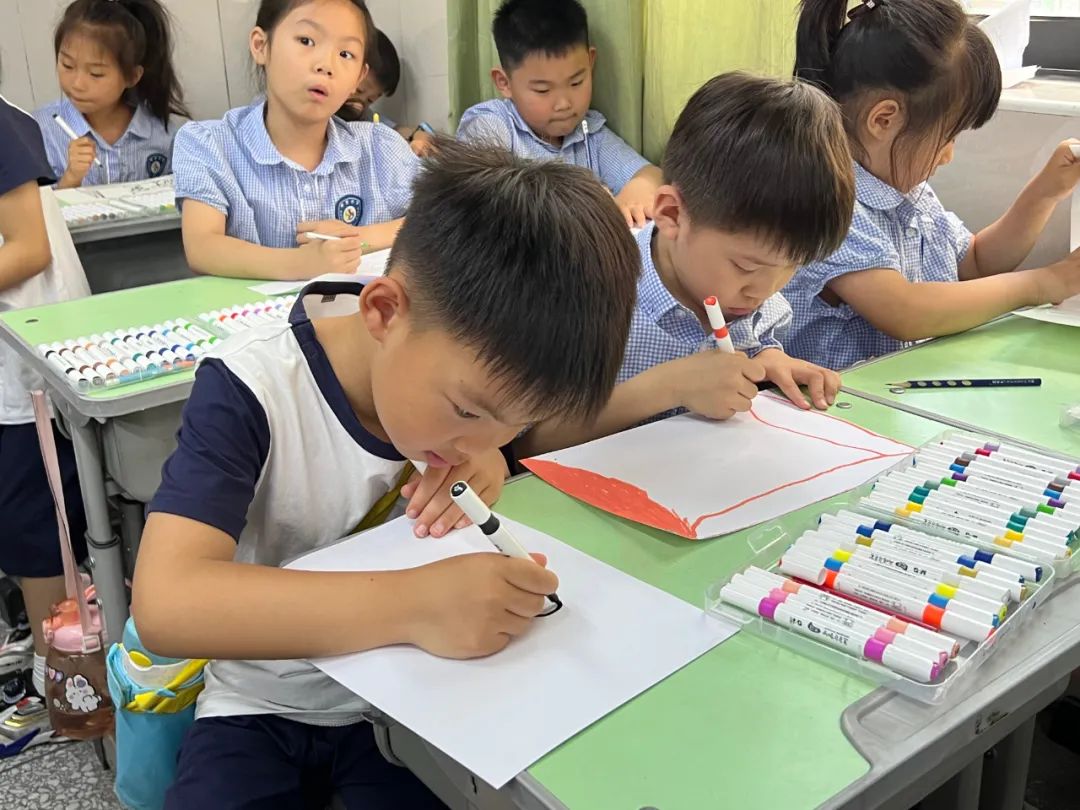 【幼小衔接】初探小学,赴一场成长之约——郑州市中原区锦艺实验幼儿园大班参观锦艺小学 第25张