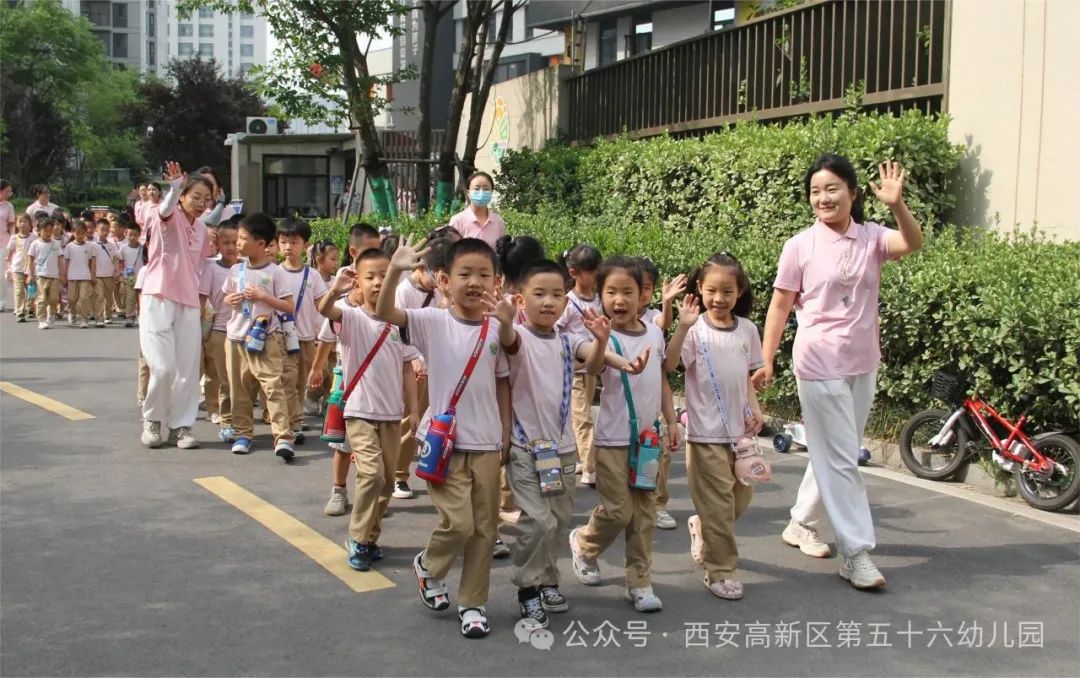 【高新教育】“探秘小学,幼见成长”—西安高新区第五十六幼儿园参观小学活动 第8张