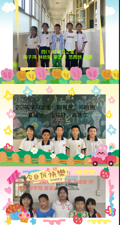 博达小学开展学习之星评比 第19张