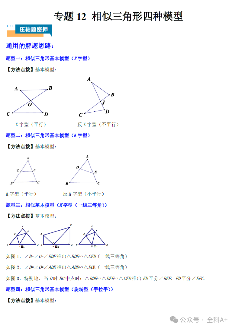 【2024中考】《初中数学•压轴题专项训练》(全国通用) 第5张