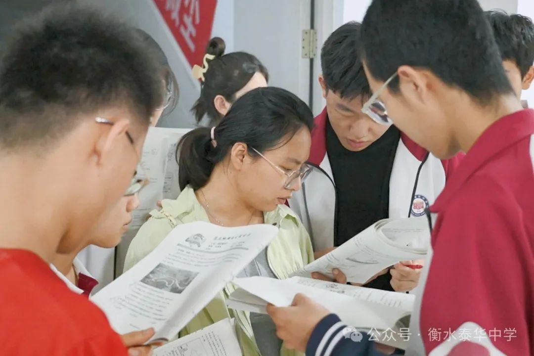 高考冲刺进行时!衡水泰华中学高三复习部教师全程陪伴答疑解惑 第16张